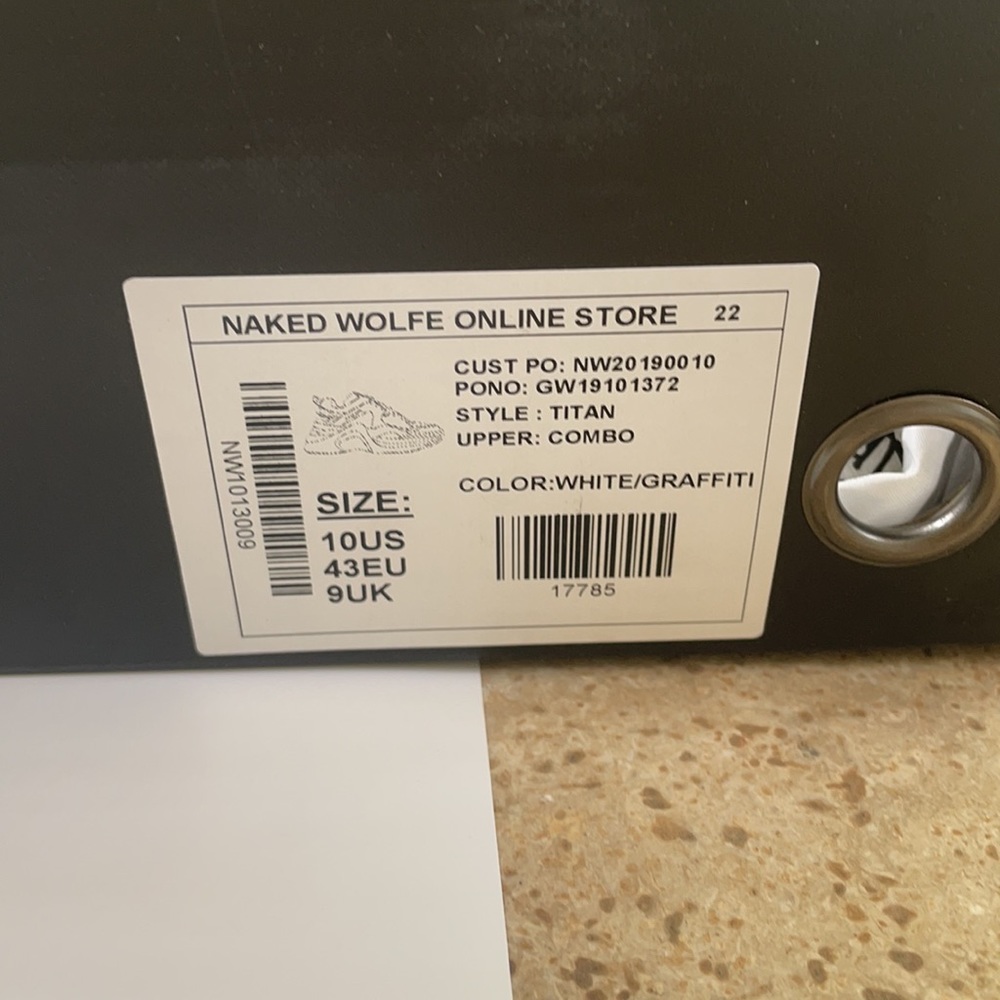 Naked Wolfe sneakers 10 US - Picture 6 of 7